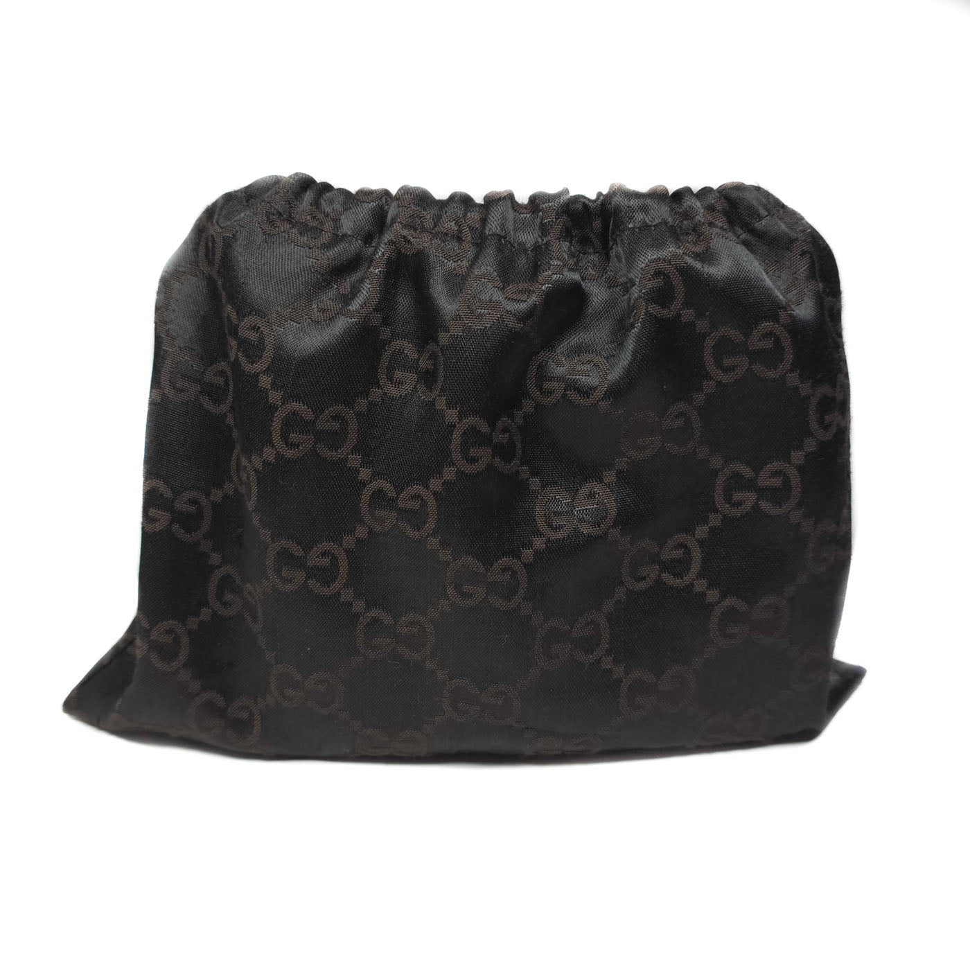 Vintage Gucci Python Small Cognac Handbag
