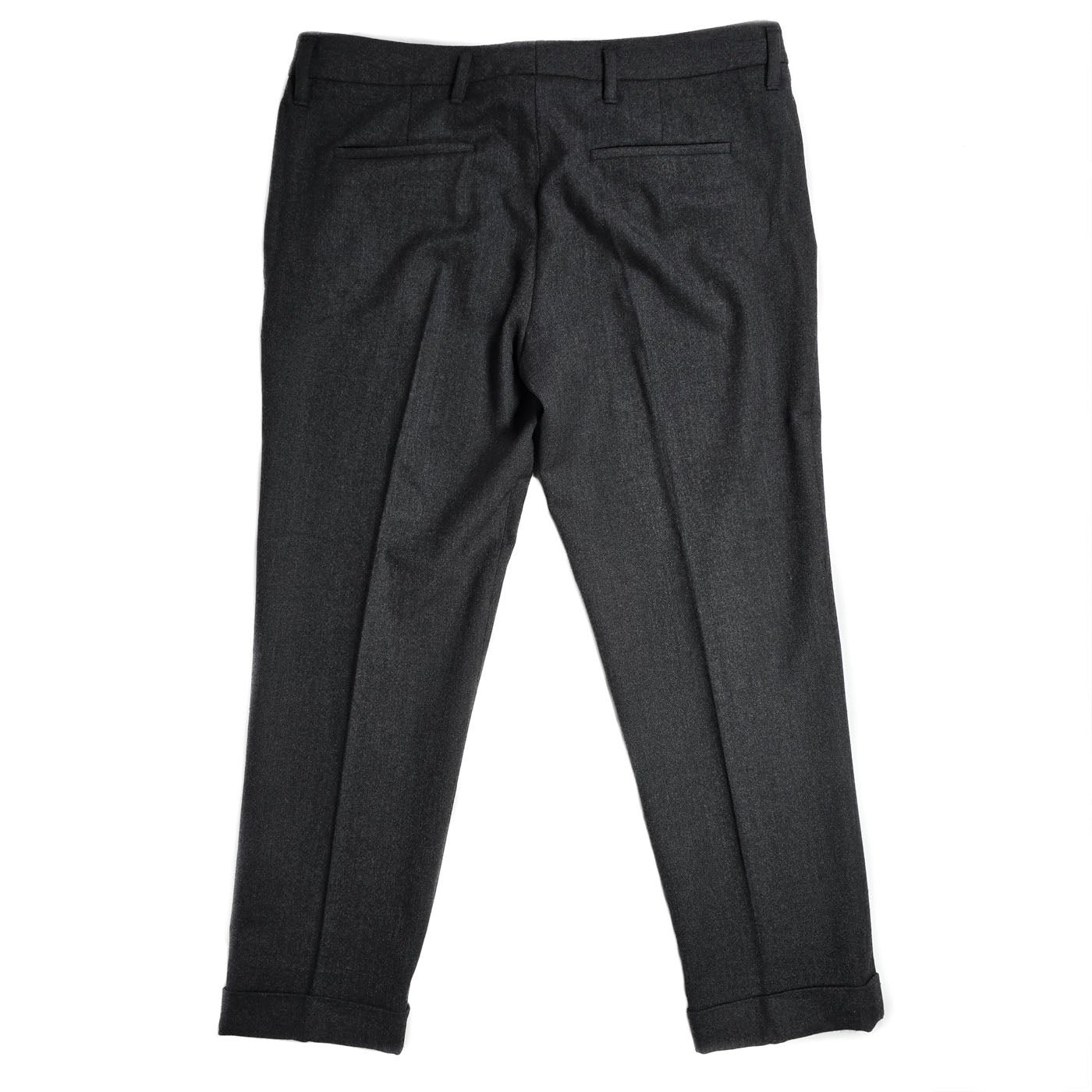 Vintage PRADA Grey Flannel Straight Cut Pants IT46