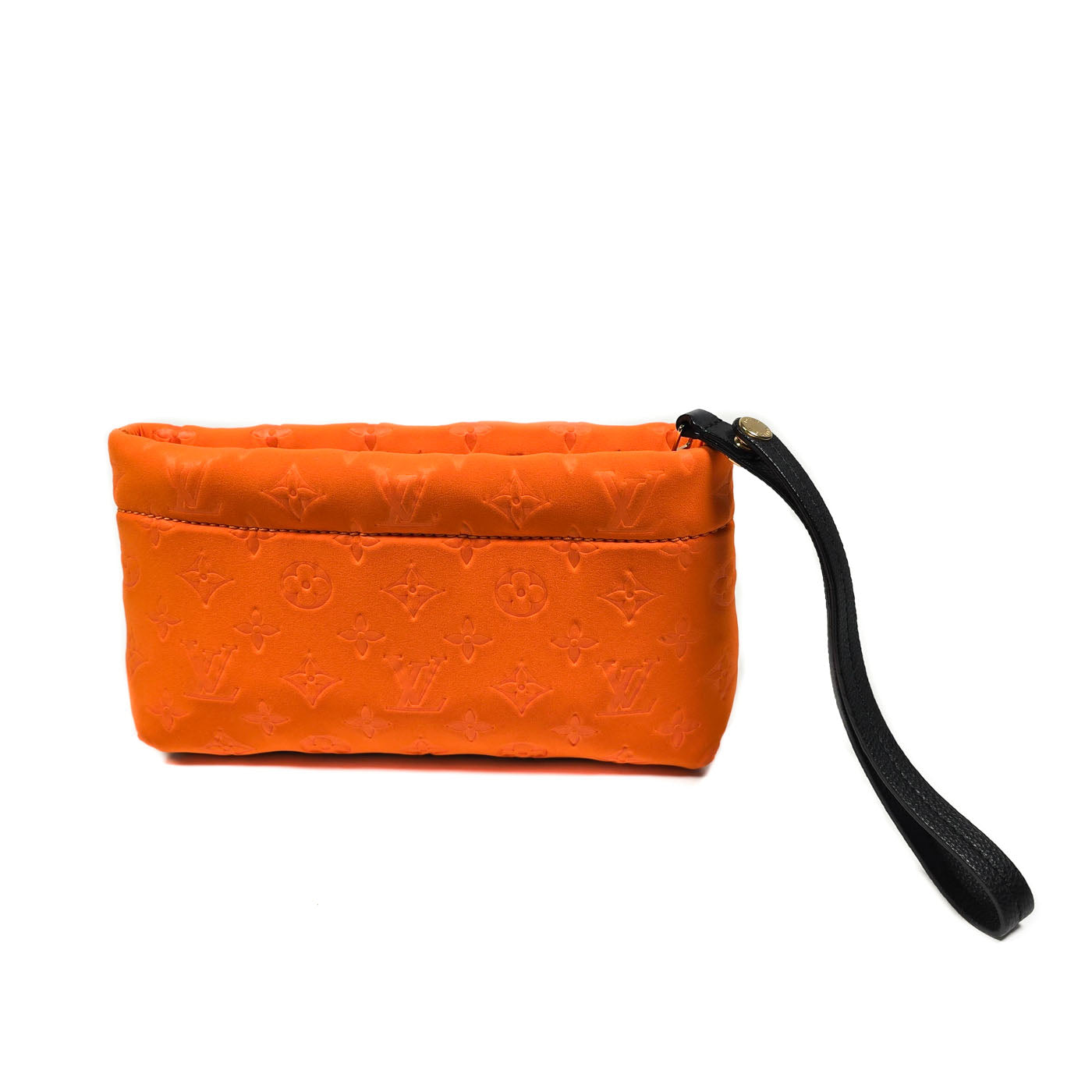 Louis Vuitton Monogram Orange Scuba Clutch Nylon Limited Edition