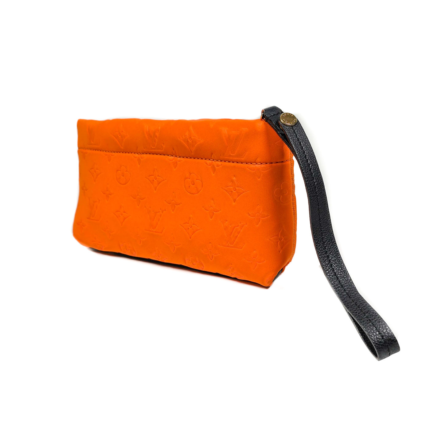 Louis Vuitton Monogram Orange Scuba Clutch Nylon Limited Edition