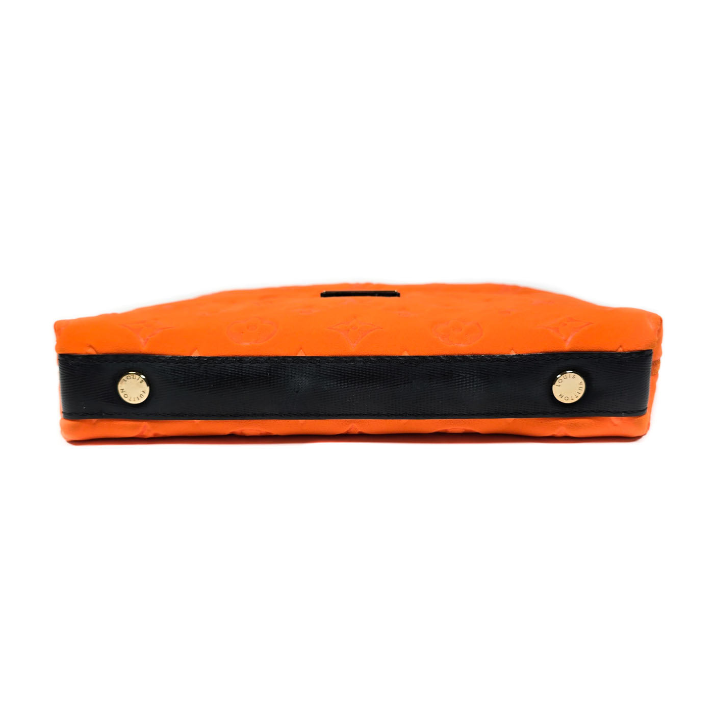 Louis Vuitton Monogram Orange Scuba Clutch Nylon Limited Edition