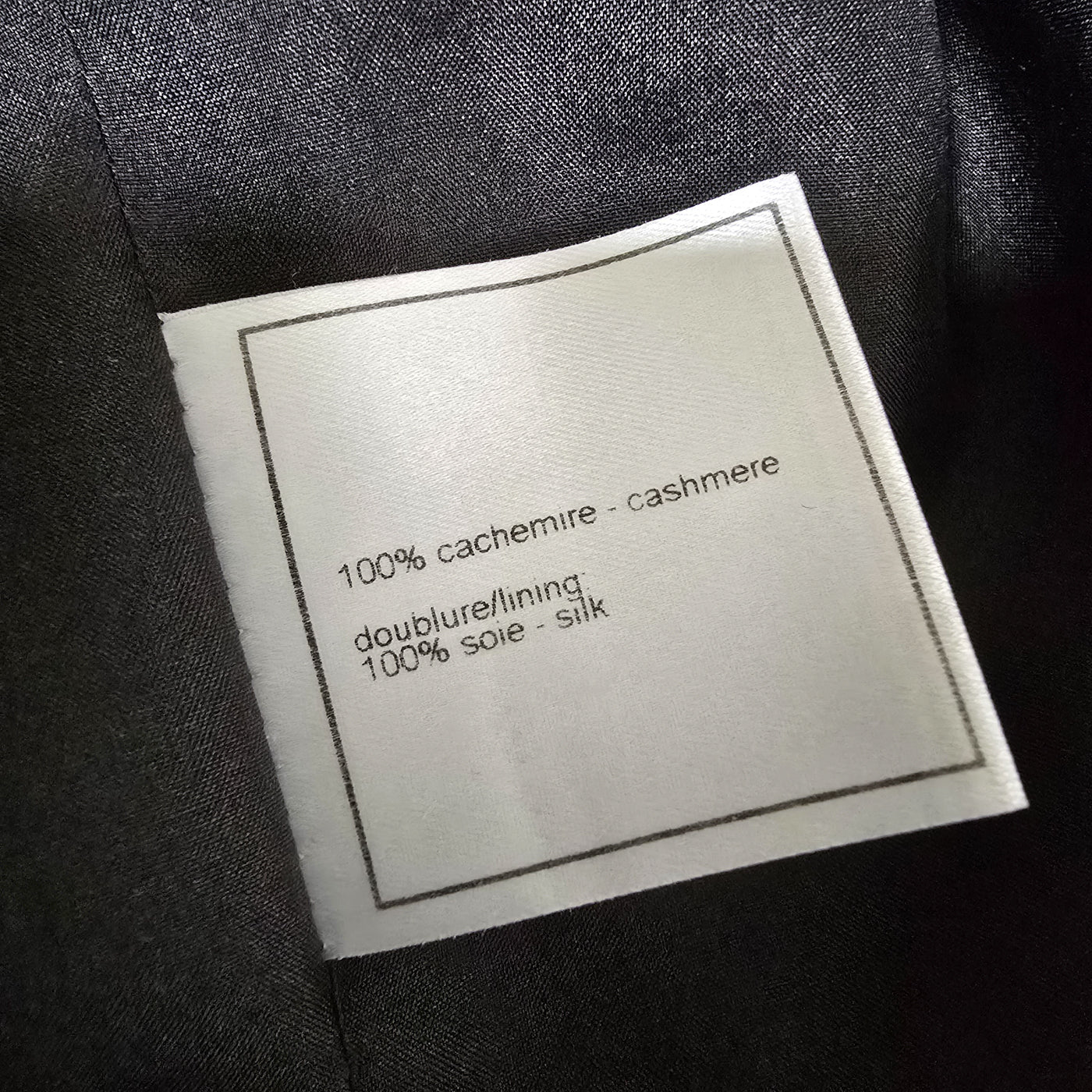 Vintage Chanel Cashmere Jacket Y2K 00A Size 44