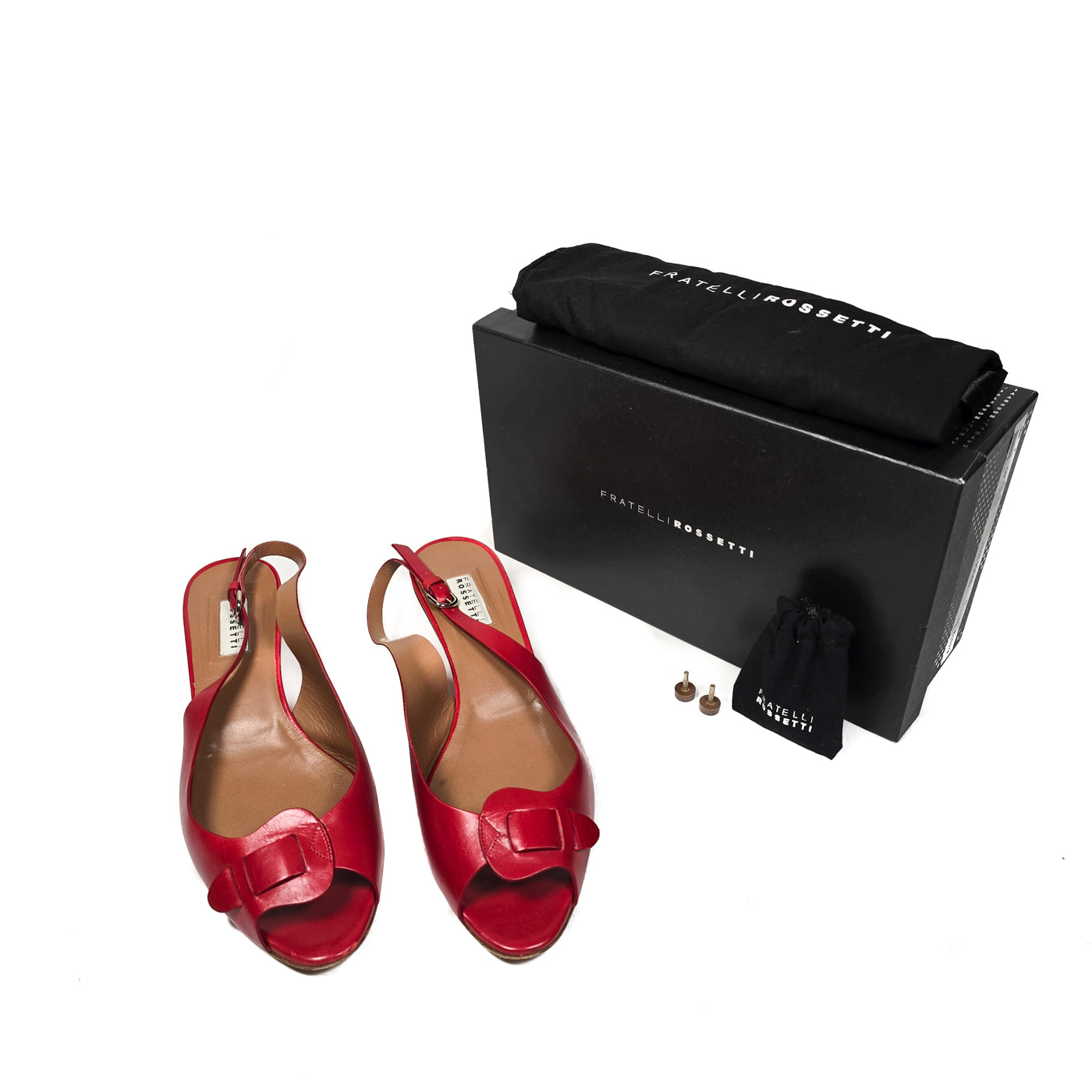 Fratelli Rossetti Nagoya Rosso Rode Slingback Hakken Maat 40