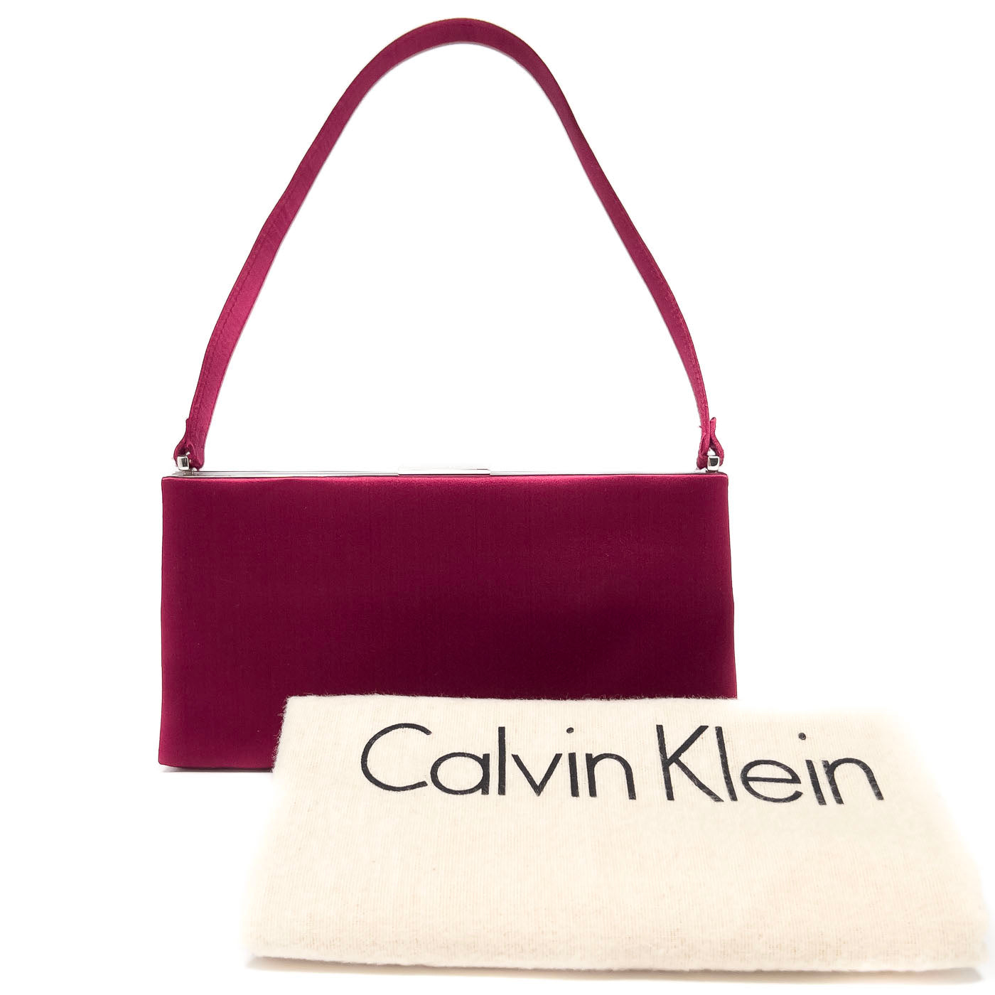 Vintage Calvin Klein Silk Clutch