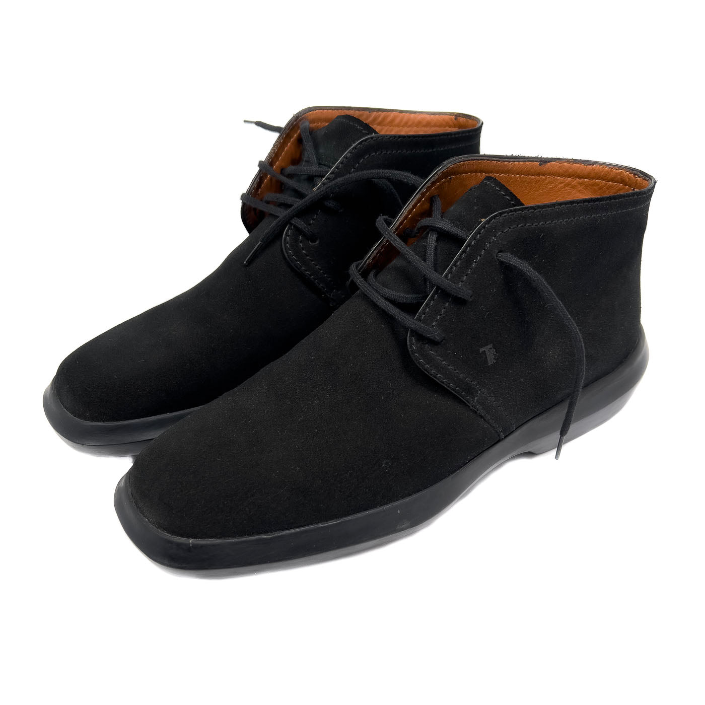 Vintage Tod's Brown Suede Lace Up Ankle Boots EU 39 / US 8,5
