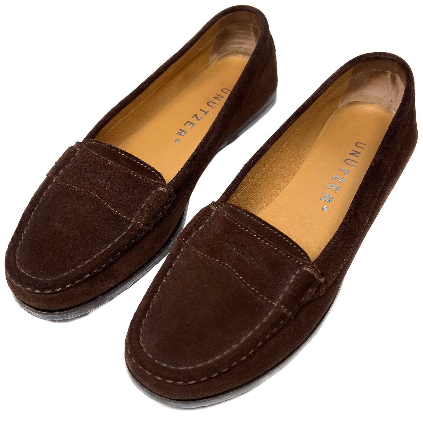 Vintage Unützer Hydrolvelour Tabacco Loafers EU 40 / US9 ,5