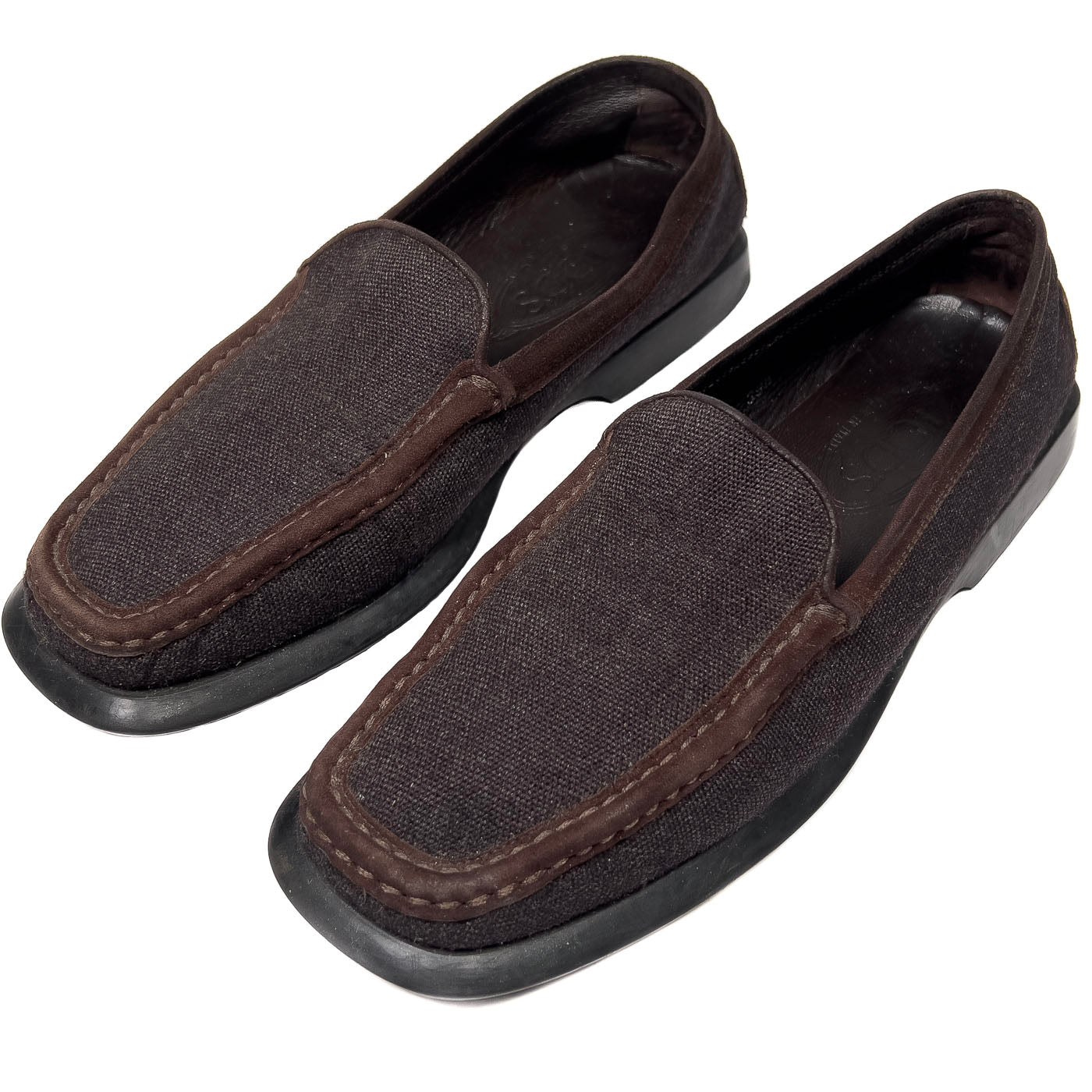 Vintage Tod's Canvas Loafers EU 39,5 / US 9