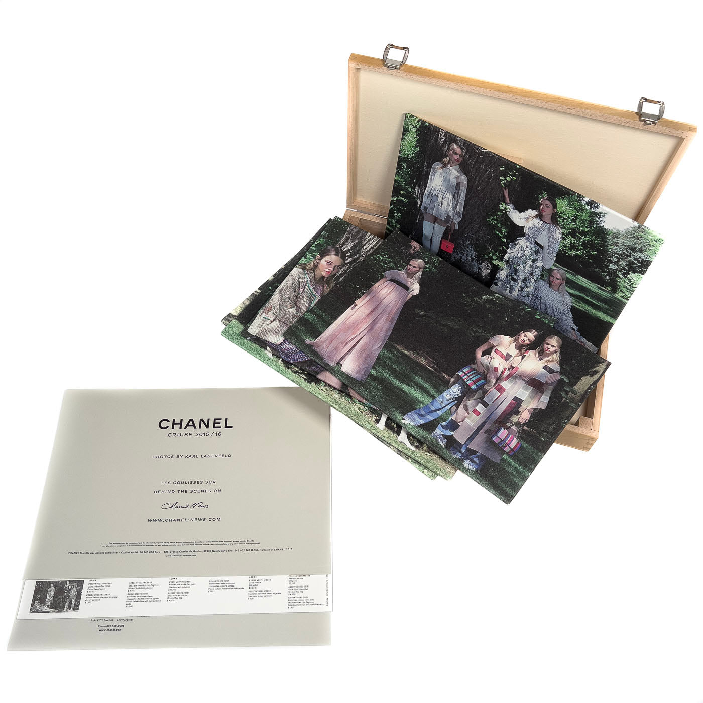 Chanel Fashion Impressionism Cruise Collection 2015 - 2016 Box Volledige Set