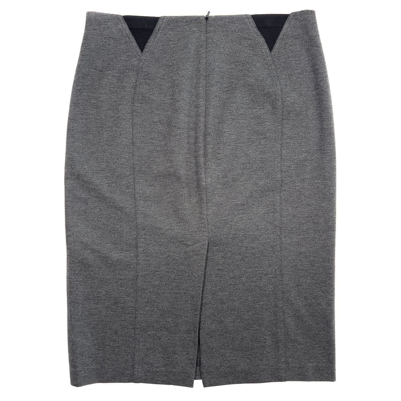 Vintage Paul Smith Skirt Black Label Grey Flannel Size IT 46
