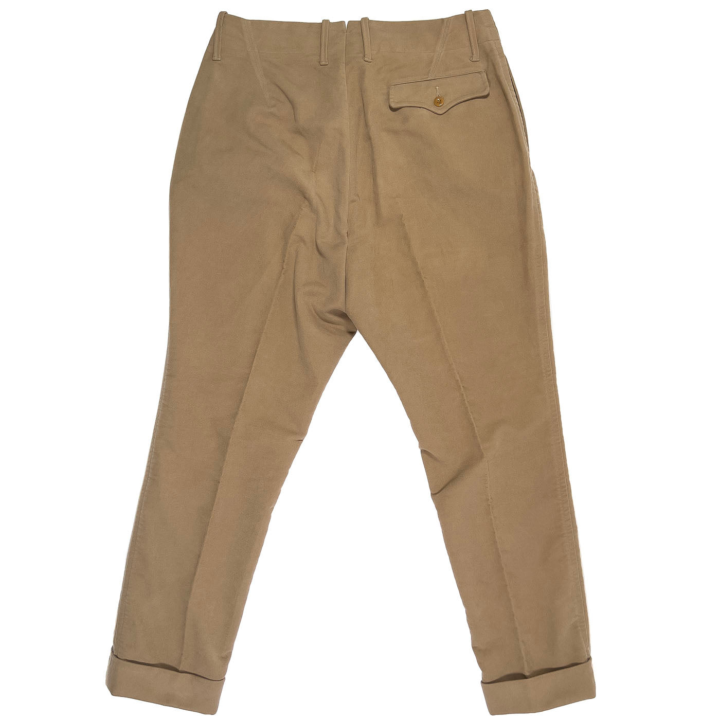 Vintage Haversack Pantalon by Koji Norhide Men's Collection Kaki Flannel L