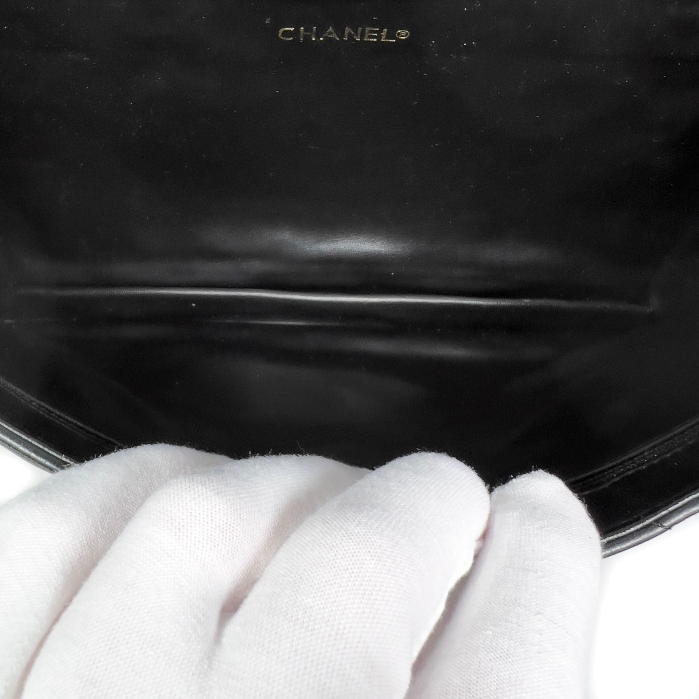 Vintage Chanel Large Quilted Lambskin CC Flap Bag GHW