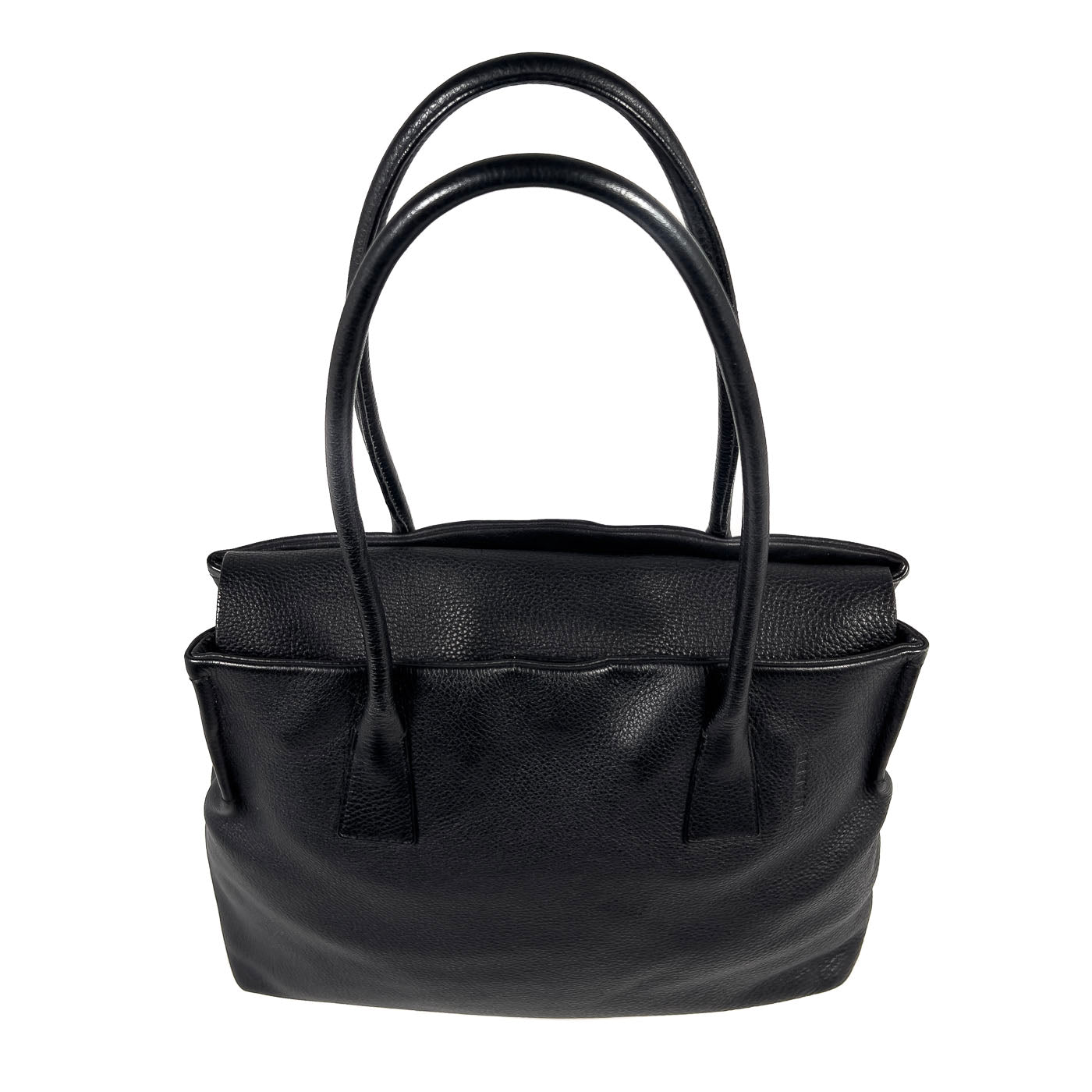 Vintage JIL Sander Handbag Black Leather