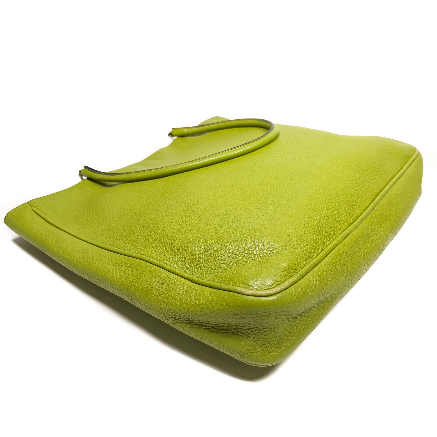 Vintage JIL Sander Green Leather Tote Bag