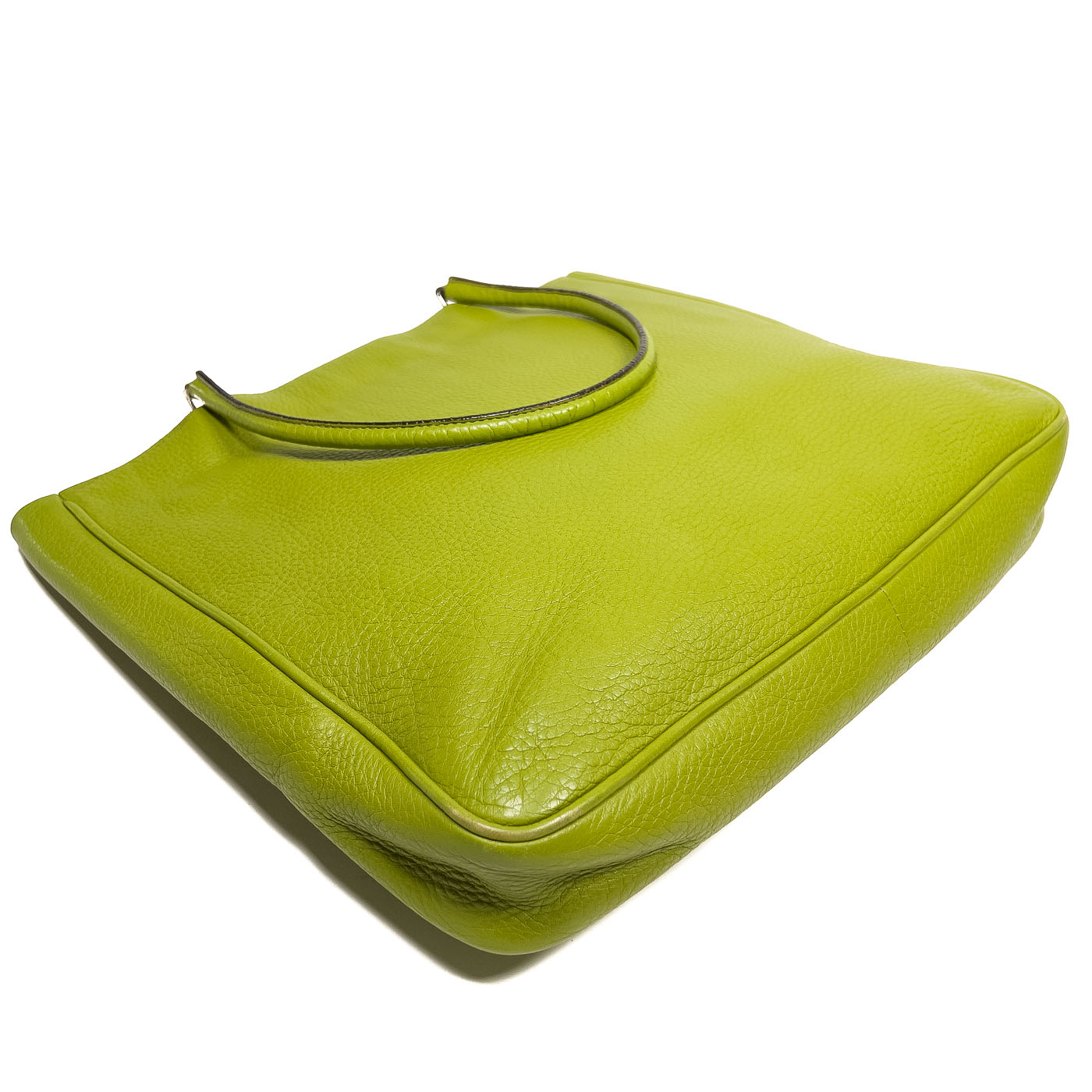 Vintage JIL Sander Green Leather Tote Bag