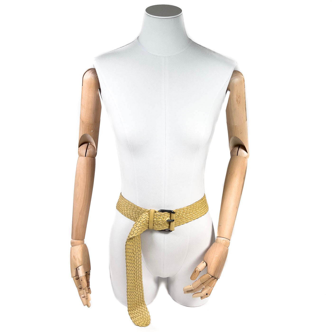 Vintage JIL Sander Belt Woven Leather Size 85
