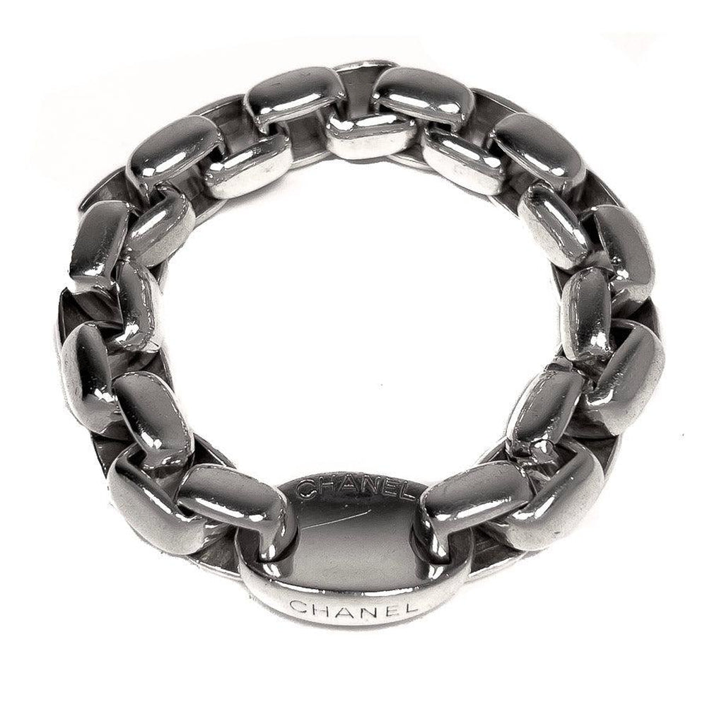 LOUIS VUITTON Sterling Silver Lockit Bracelet 1221612