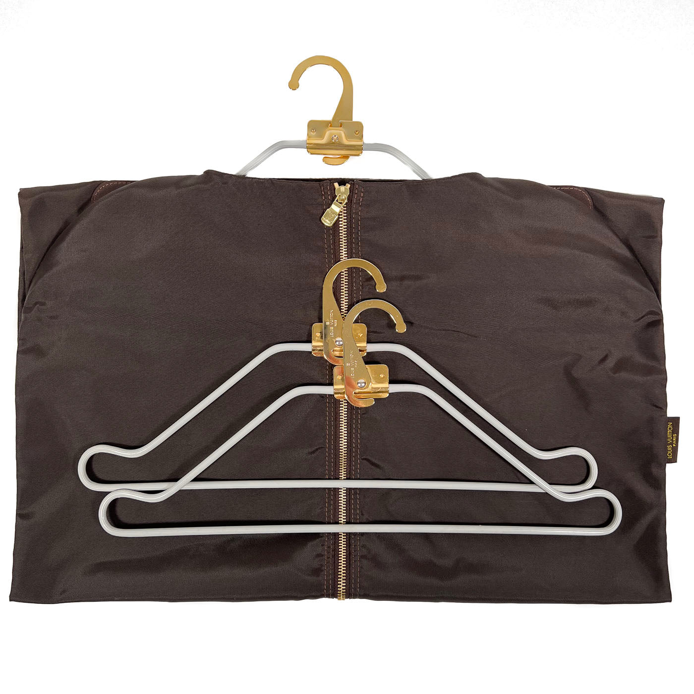 Authentic Louis Vuitton garment orders bag with hanger