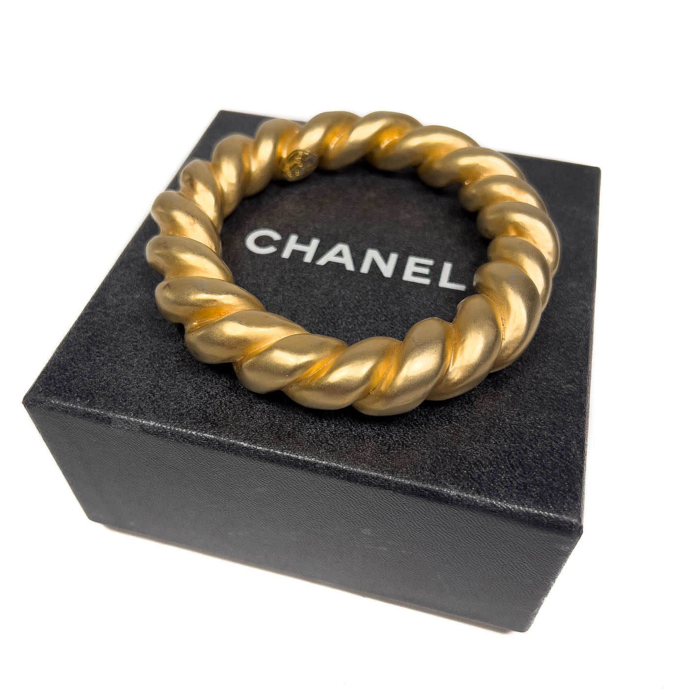 Vintage Chanel Gedraaid Touw Victoire de Castellane Armband