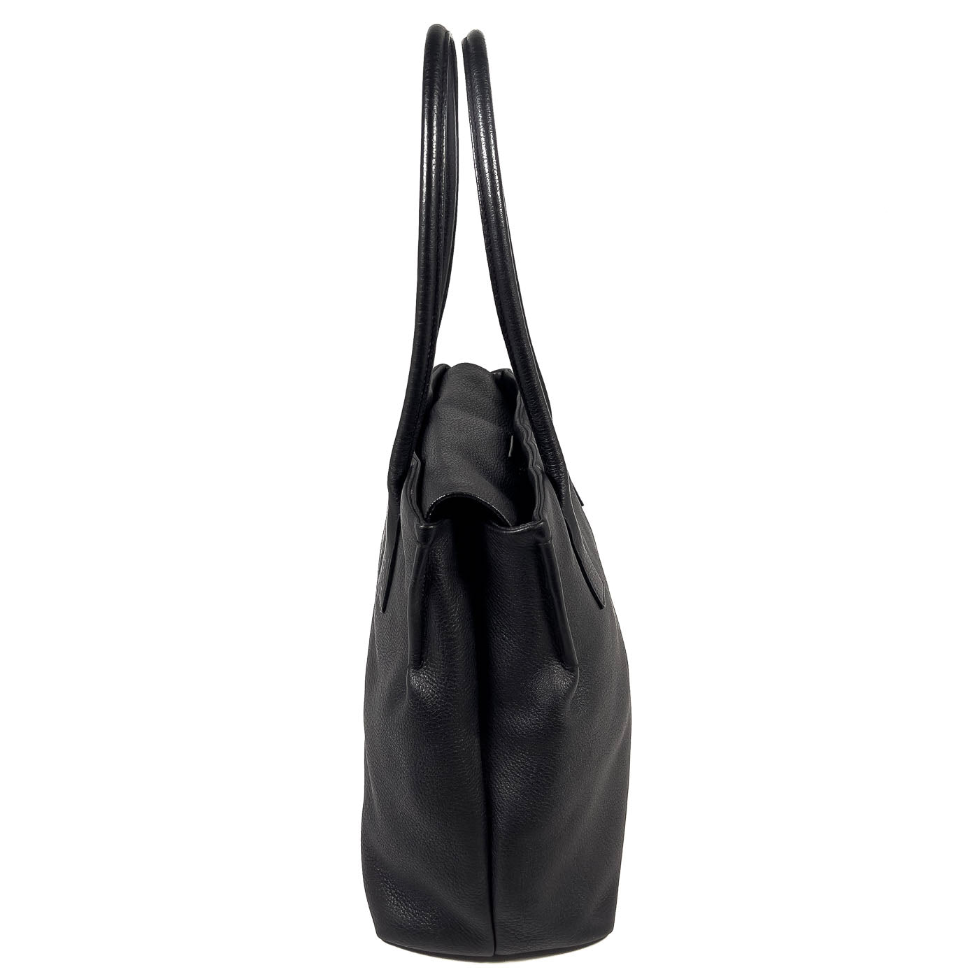 Vintage JIL Sander Handtas Zwart Leer