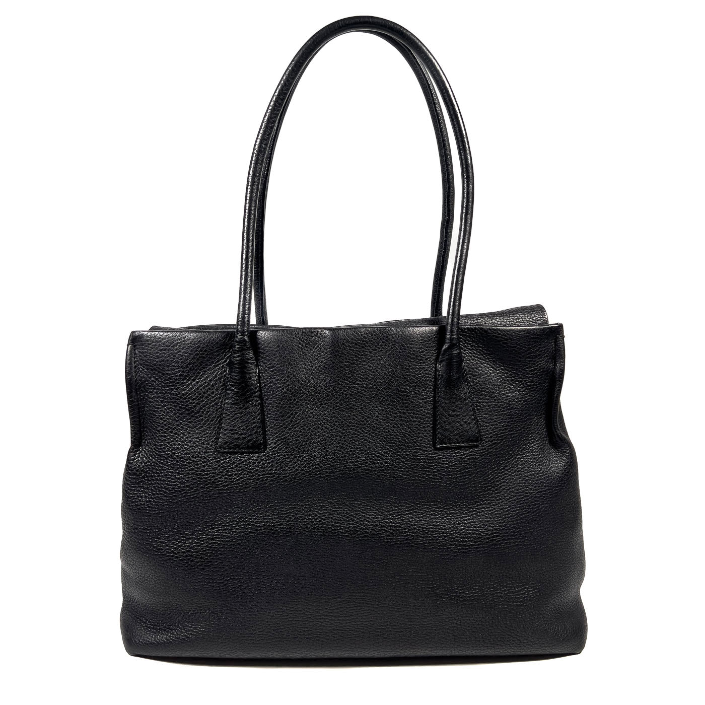 Vintage JIL Sander Handtas Zwart Leer