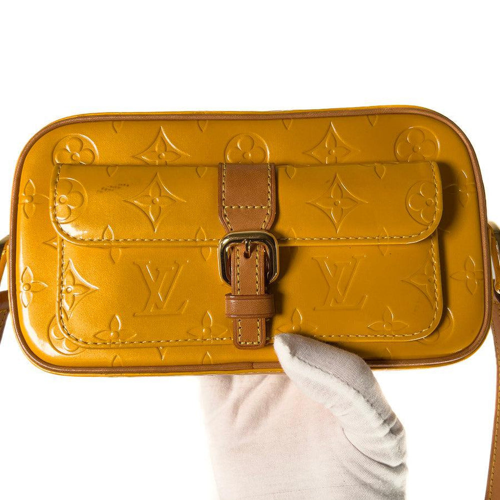 Louis Vuitton Vintage Monogram Vernis Christie MM Shoulder Bag