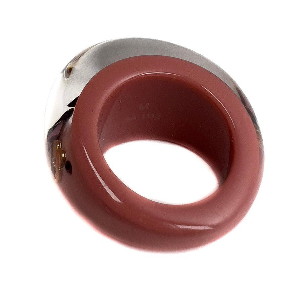 Louis Vuitton Red Inclusion Ring