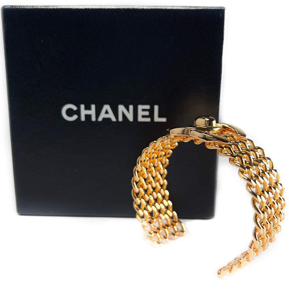 CHANEL Vintage Logo Bracelet  Collections Couture