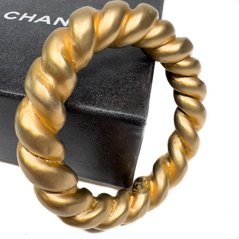 Vintage Chanel Bracelet Twisted Rope Victoire de Castellane Bangle