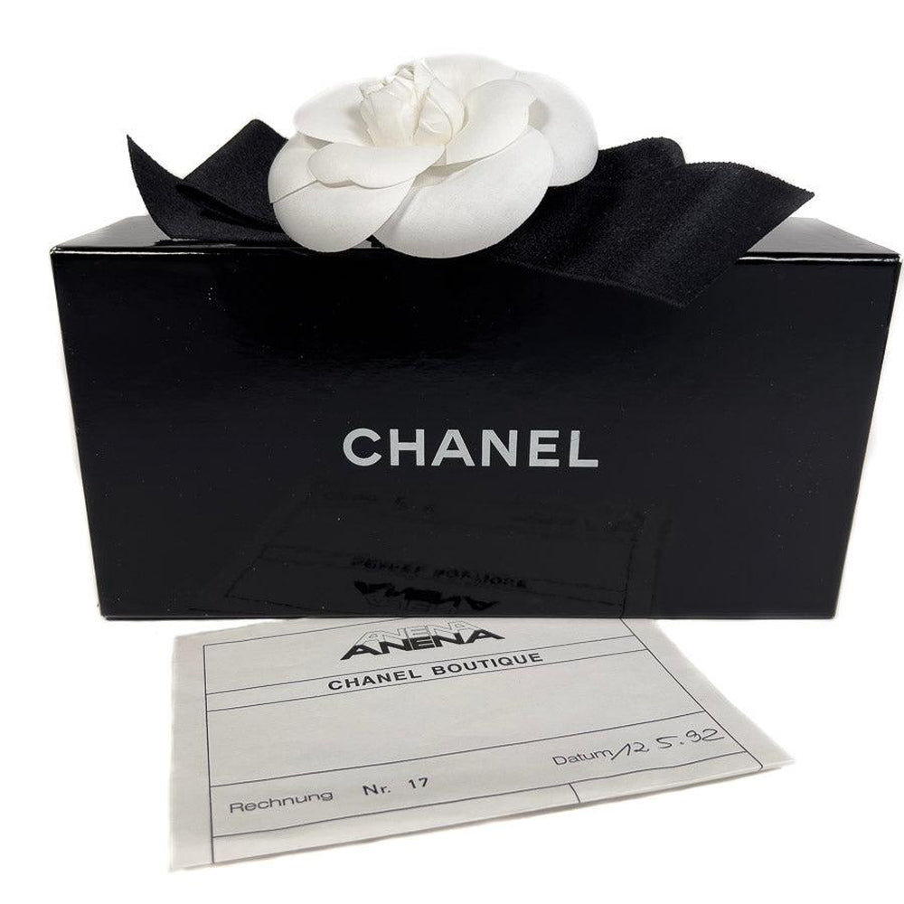 Authentic Chanel White Flower Gift Wrap Ribbon