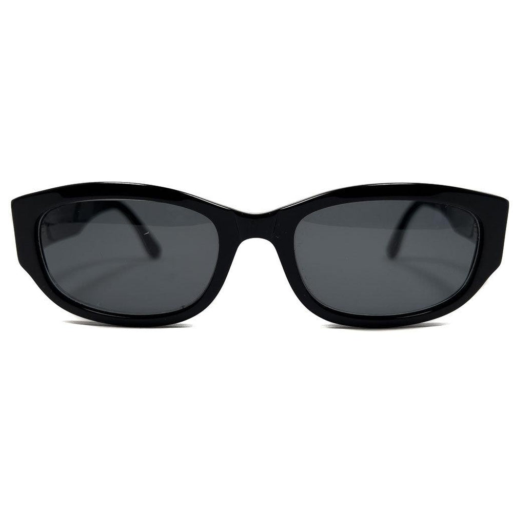 Vintage Dolce & Gabbana Sunglasses Black White Pinstripe DG702S B7 140