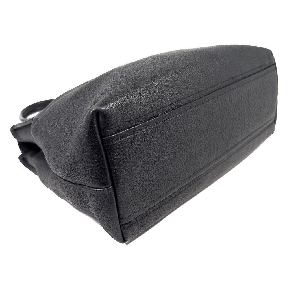 Vintage Jil Sander Handbag Black Leather